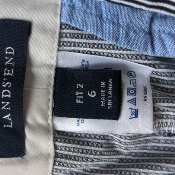 Lands End Fit2 Cotton Pincord Slim Pants - Picture 5 of 6